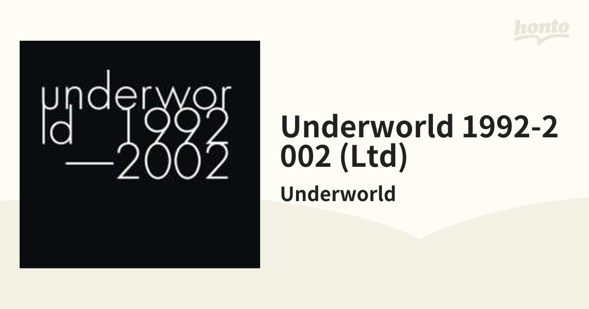 Underworld 1992-2002 (Ltd)【CD】 2枚組/Underworld [24698] - Music