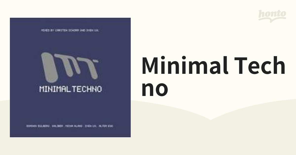 Minimal Techno【CD】 2枚組 [ZYX819132] - Music：honto本の通販ストア