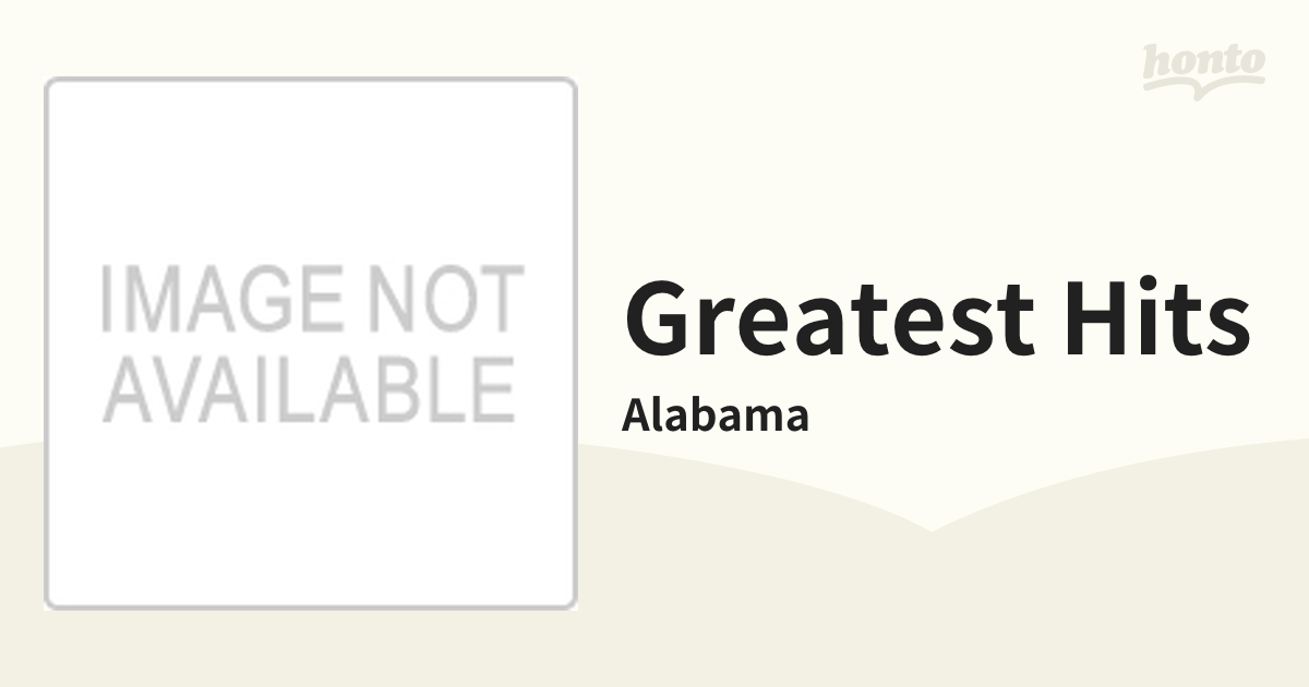 Greatest Hits【DVD】/Alabama [IMM940961] - Music：honto本の通販ストア