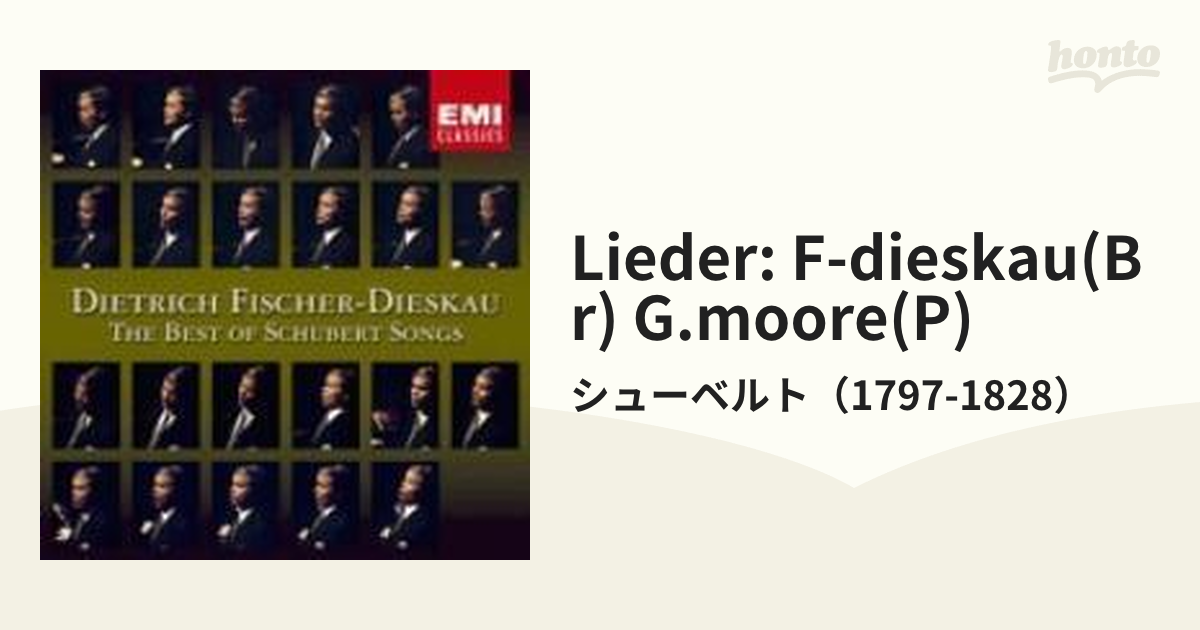 歌曲集（ザ・ベスト・オブ・シューベルト） F.-ディースカウ（Br）G