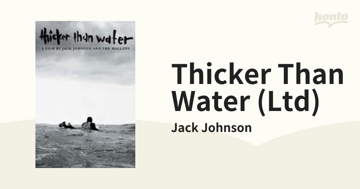 Thicker Than Water (Ltd)【DVD】/Jack Johnson [UIBY9071] - Music