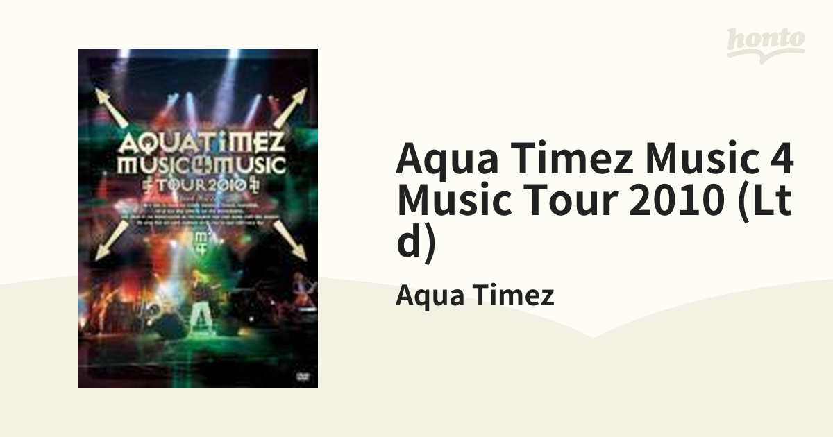 Aqua Timez Aqua Timez Music 4 Music tou… - ブルーレイ