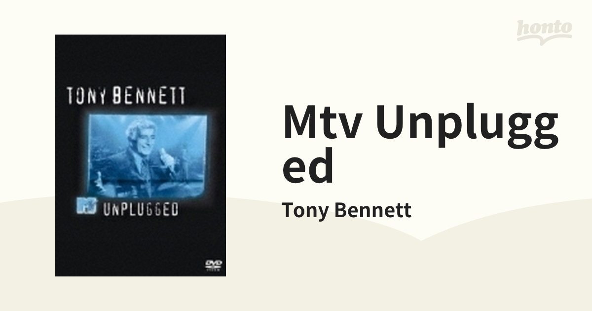 Mtv Unplugged【DVD】/Tony Bennett [SIBP192] Music：honto本の通販ストア