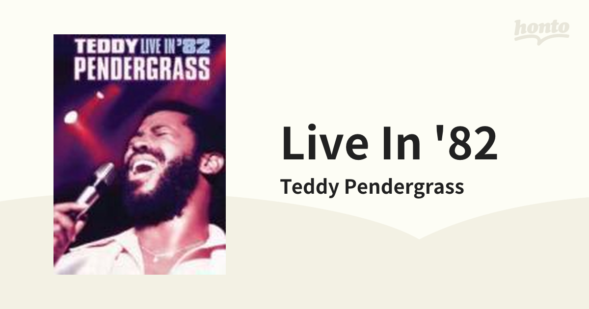 T.Pendergrass: Live82 [DVD](品)-