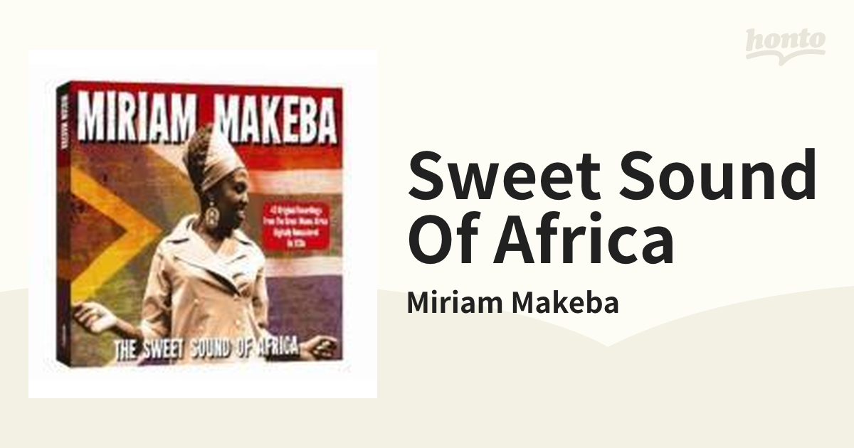 Sweet Sound Of Africa【CD】 2枚組/Miriam Makeba [NOT2CD413