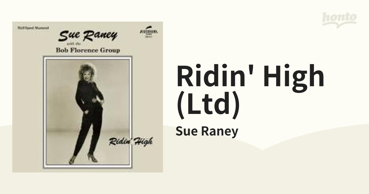 Ridin' High (Ltd)【CD】/Sue Raney [WQCP1155] - Music：honto本の