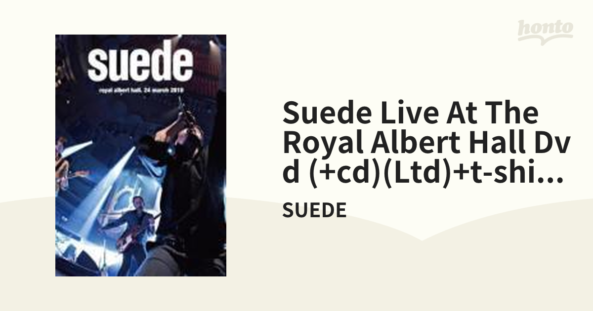 Suede Live At The Royal Albert Hall Dvd (+cd)(Ltd)+t-shirt: メンズ