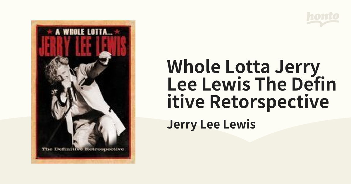 欠品カラー再入荷！ A Whole Lotta... /Jerry No Lee The Lewis - CD4