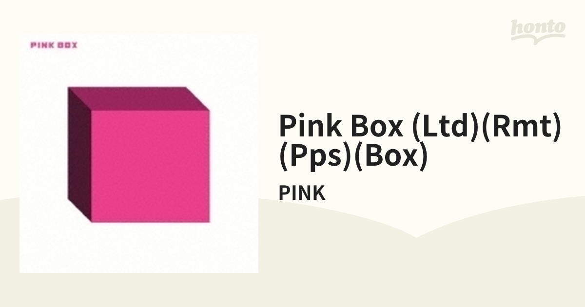 PINK BOX 【完全生産限定BOX】【CD】 7枚組/PINK [WPCL11376] - Music