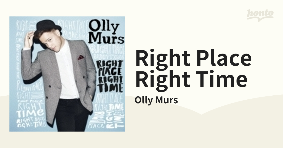 Right Place Right Time【CD】/Olly Murs [EICP1597] - Music：honto本