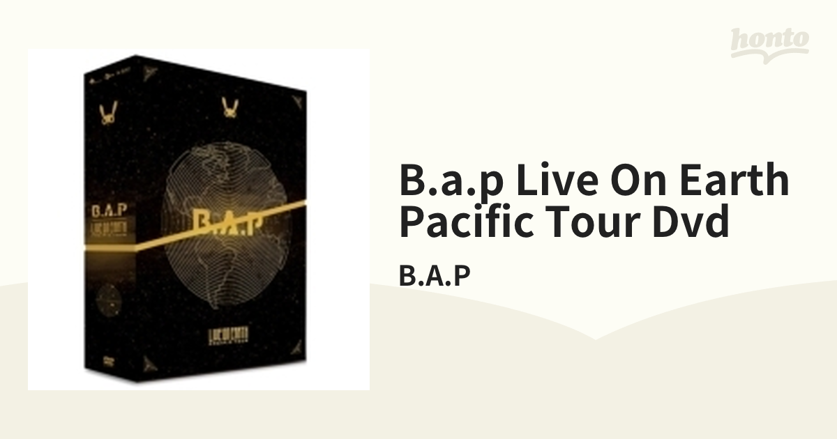 B.A.P 3枚組 DVD【日本盤】「LIVE ON ～ 」【日本語字幕付き】B_A_Pる