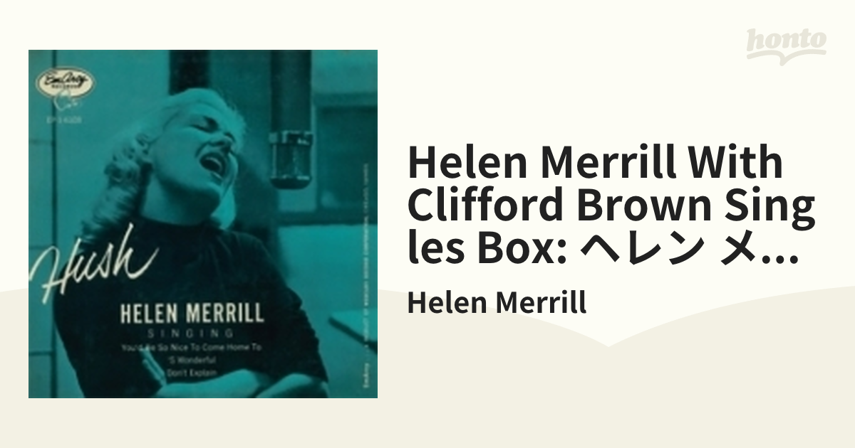 Helen Merrill With Clifford Brown Singles Box: ヘレン メリル 