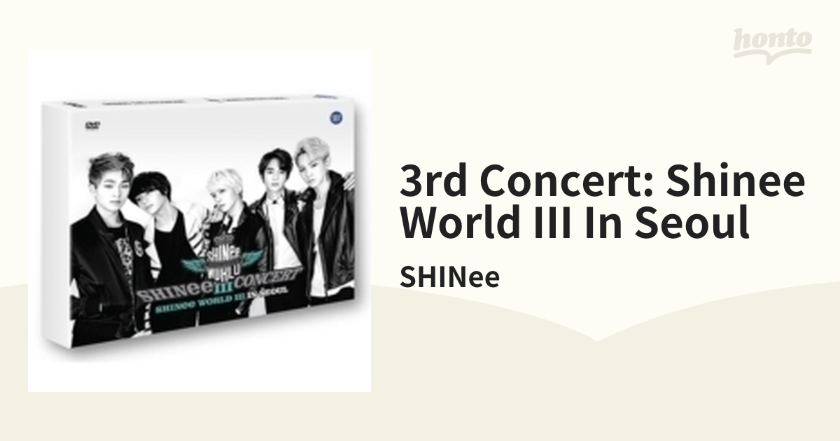 SHINee The 3rd Concert “SHINee World III in Seoul” (2DVD＋フォト 