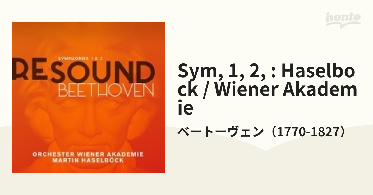 RESOUND BEETHOVEN～ベートーヴェン：交響曲第1番、第2番 マルティン 