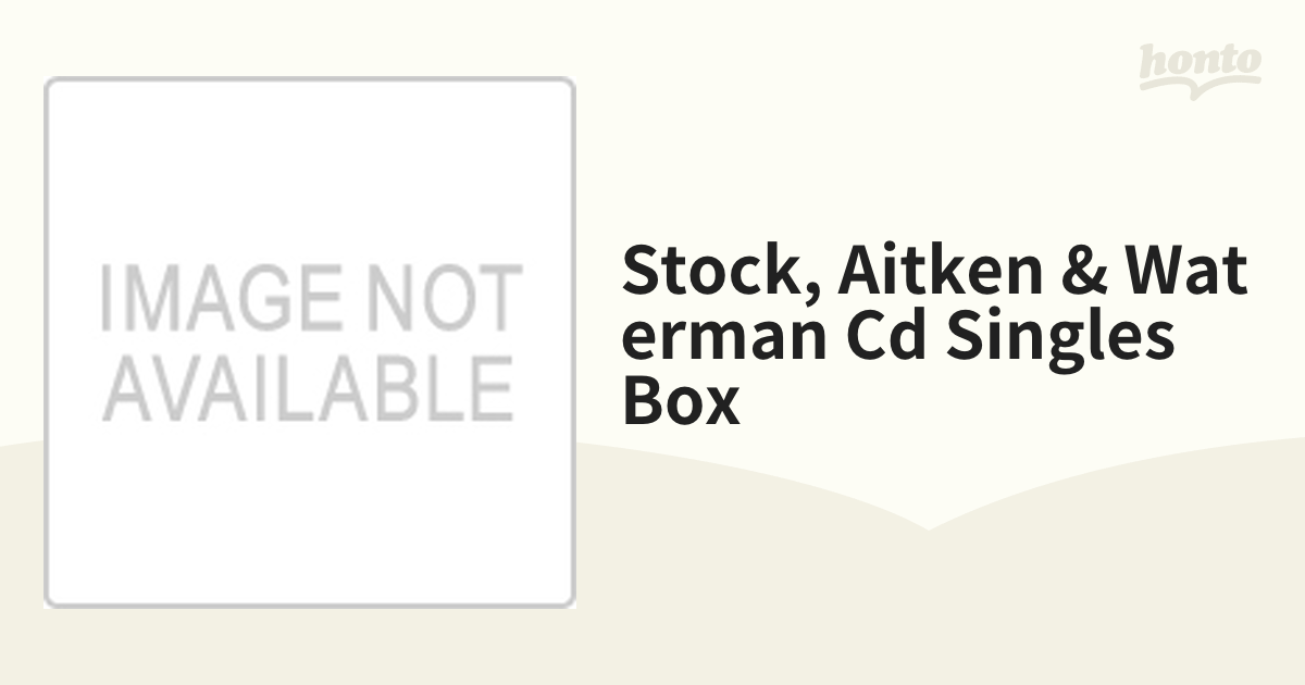 Stock, Aitken & Waterman Cd Singles Box【CD】 30枚組 [SAWBOX01