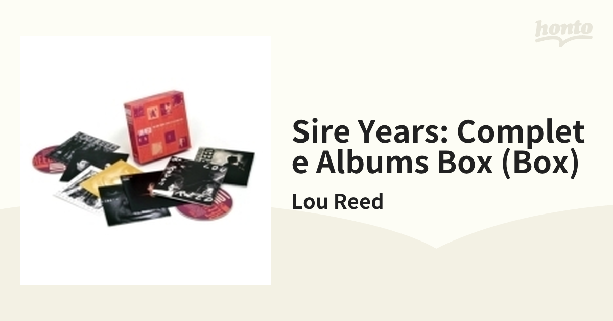 Sire Years: Complete Albums Box (10CD)【CD】 10枚組/Lou Reed