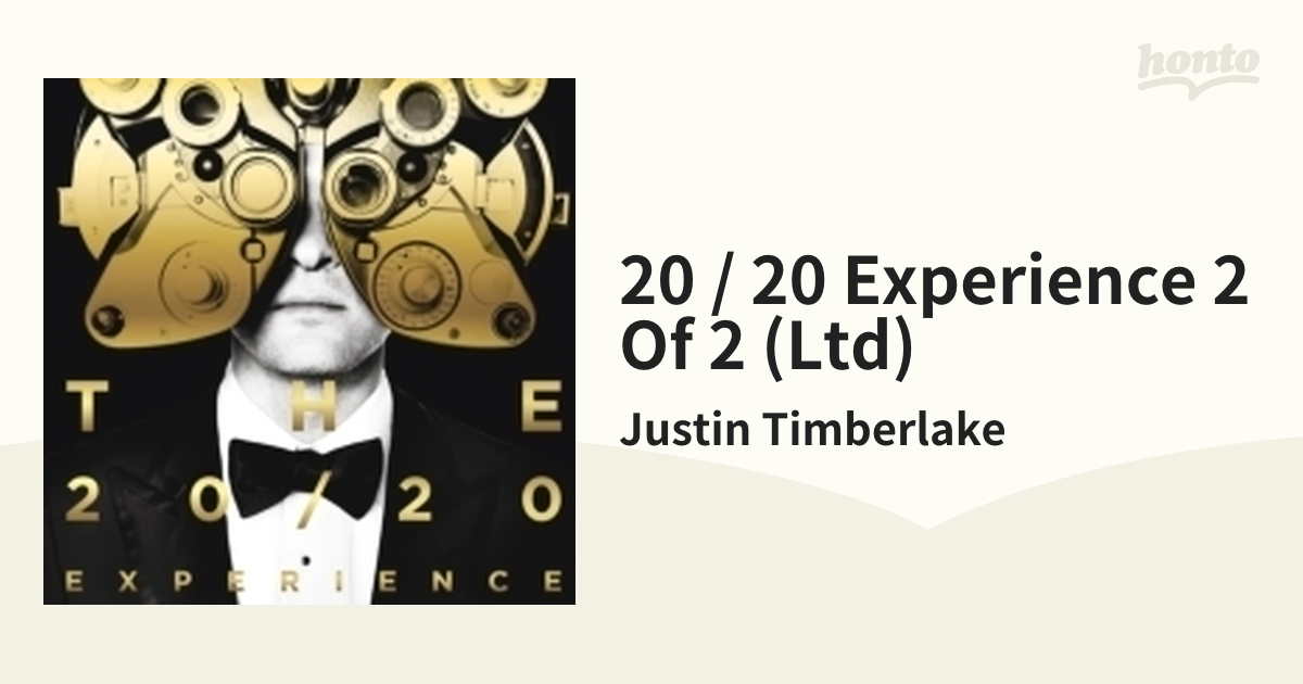 Experience　(Ltd)【CD】/Justin　[SICP4659]　Of　Timberlake　20　20　Music：honto本の通販ストア