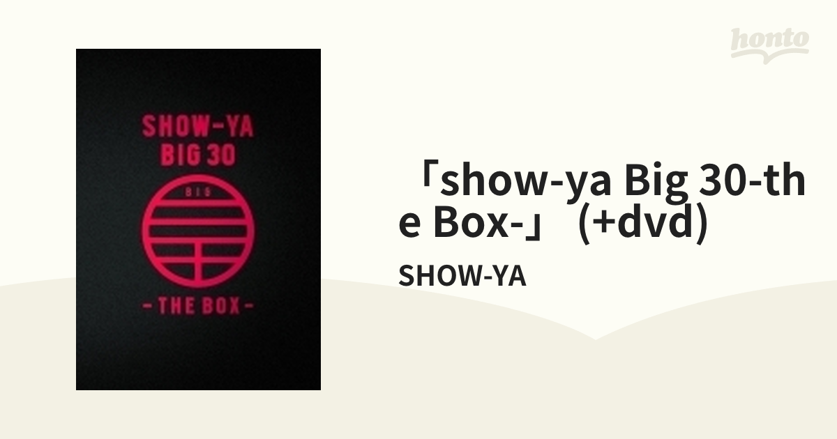 SHOW-YA BIG 30-THE BOX- - CD