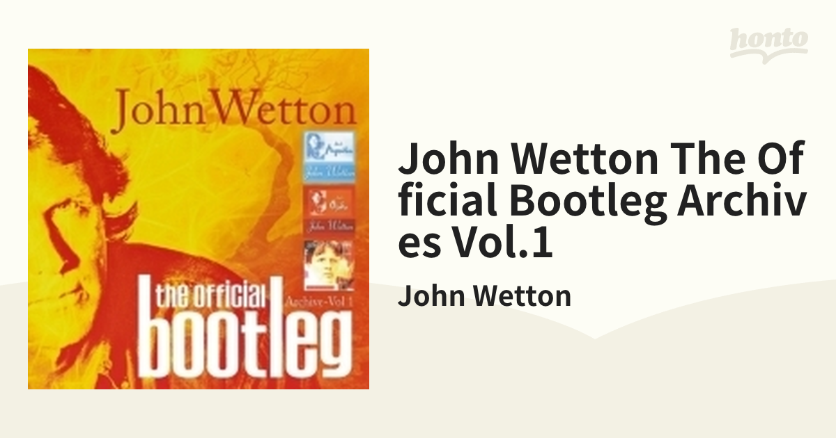 John Wetton The Official Bootleg Archives Vol.1【CD】 6枚組/John 