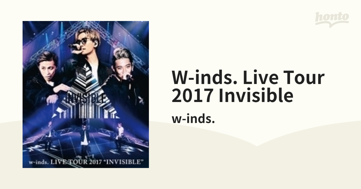 w-inds. LIVE TOUR 2017 "INVISIBLE"通常盤Blu-ray n5ksbvb