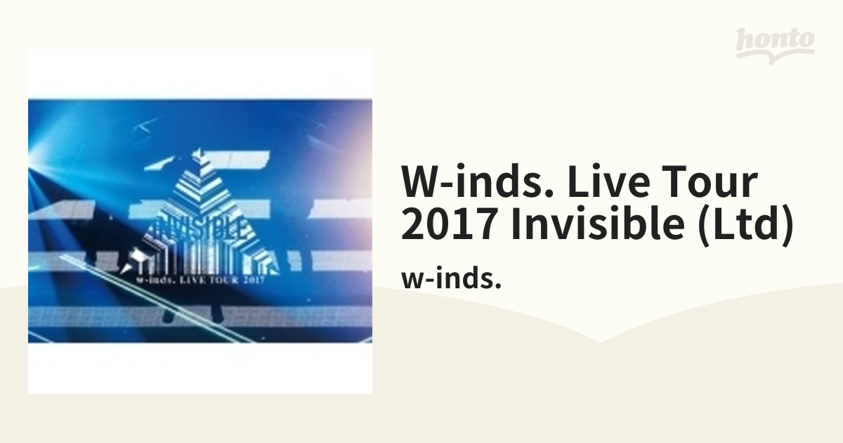 w-inds. LIVE TOUR 2017 "INVISIBLE"初回盤DVD n5ksbvb