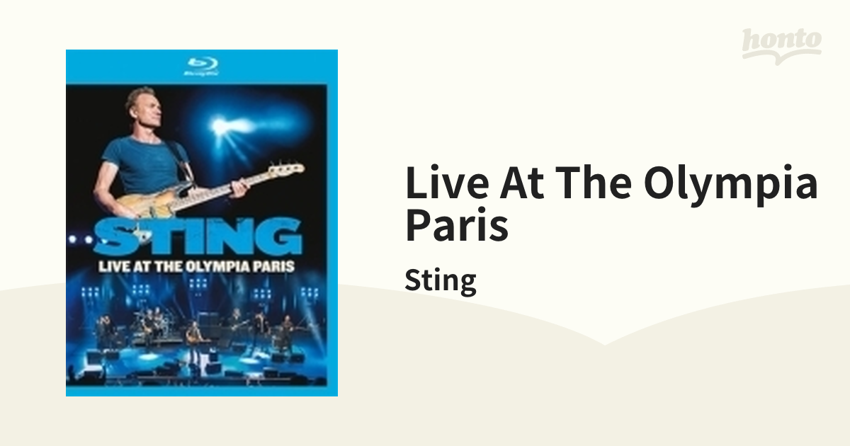 Live At The Olympia Paris (Blu-ray)【ブルーレイ】/Sting [0053407