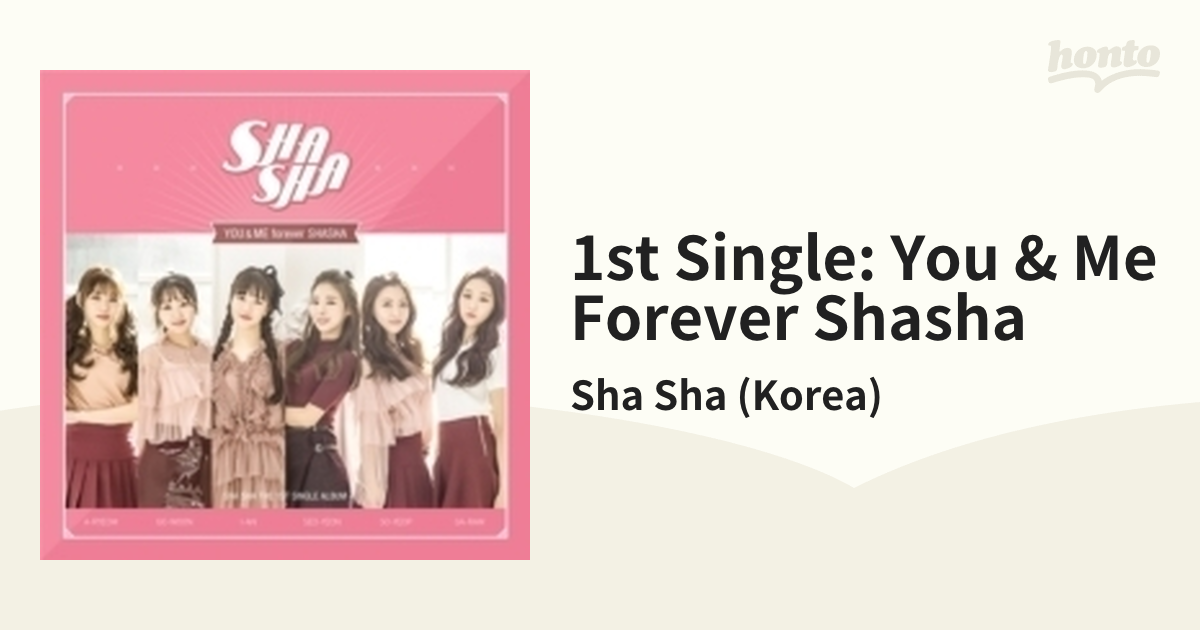 ◇Sha Sha 1st Single 『You and Me Forever Shasha』 直筆サインCD◇韓国-