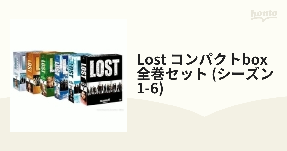 LOST コンパクトBOX 全巻セット (シーズン1-6)【DVD】 66枚組