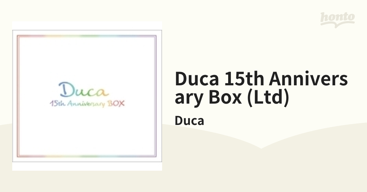 Duca 15th Anniversary BOX 【完全生産限定盤】【CD】 3枚組/Duca