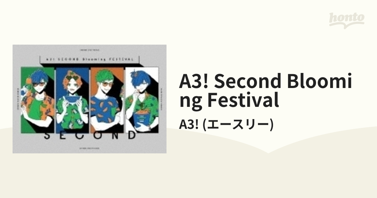 A3! Second Blooming Festival【DVD】 2枚組/A3! (エースリー) [PCBP53916]  Music：honto本の通販ストア