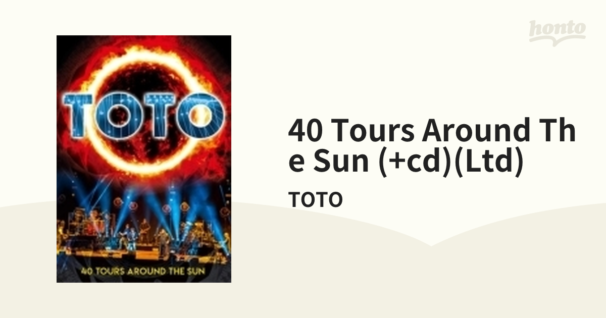 通信販売 TOTO デビュー40周年記念ライヴ～40ツアーズ アラウンド ザ