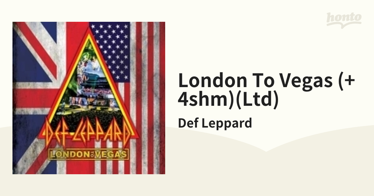 Def Leppard ロンドン・トゥ・ベガス 2Blu-ray+4SHM-CD-