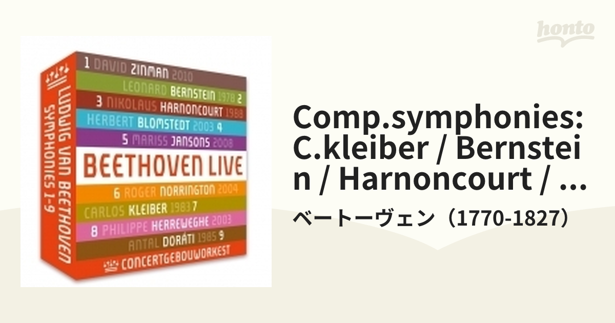 アーノンクール ベートーヴェン交響曲全集（5CD） - クラシック