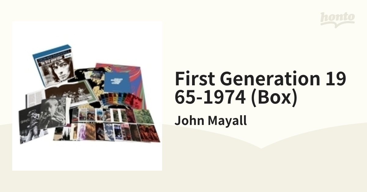 First Generation 1965-1974 (35CD BOX)【CD】 3枚組/John Mayall