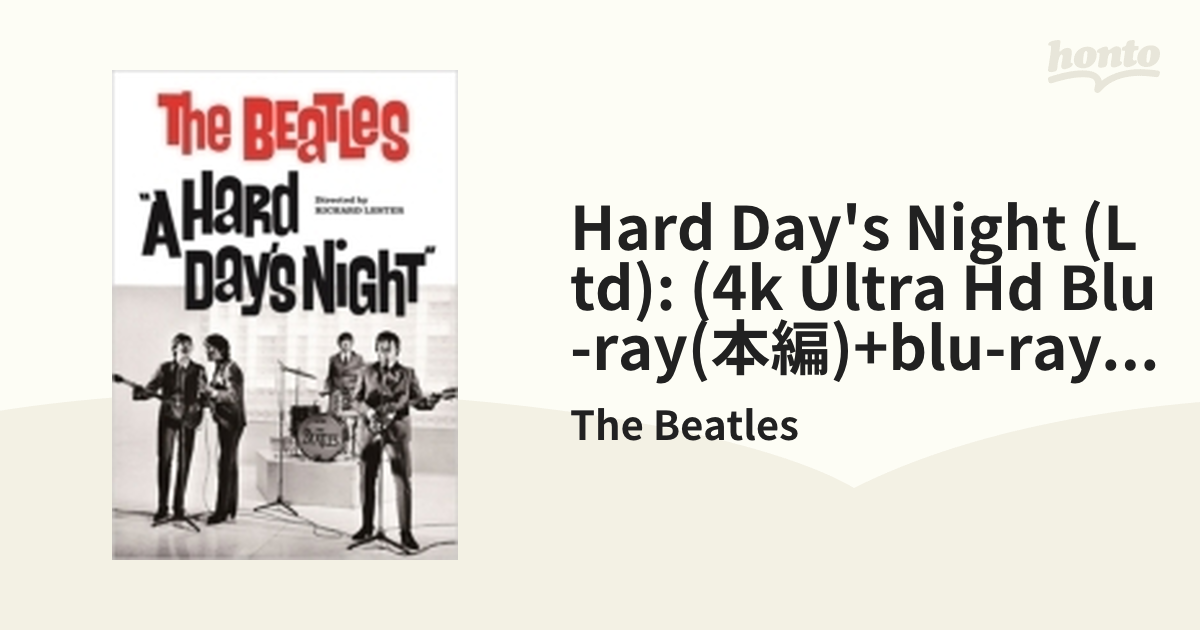 Hard Day's Night ＜4K Ultra HD Blu-ray+Blu-ray(本編)+Blu-ray(特典