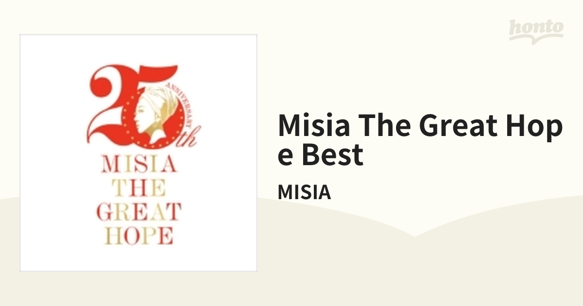 MISIA THE GREAT HOPE BEST (3CD)【CD】 3枚組/MISIA [BVCL1259