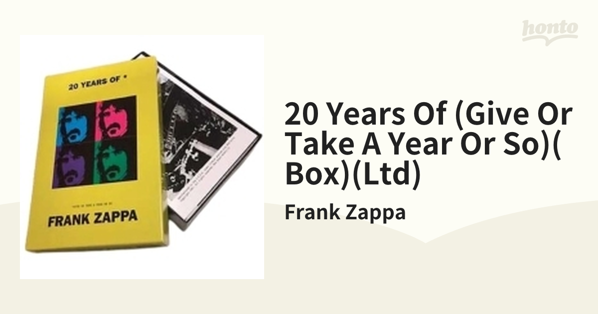 20 Years Of (Give Or Take A Year Or So)(8CD Box)【CD】 8枚組/Frank ...
