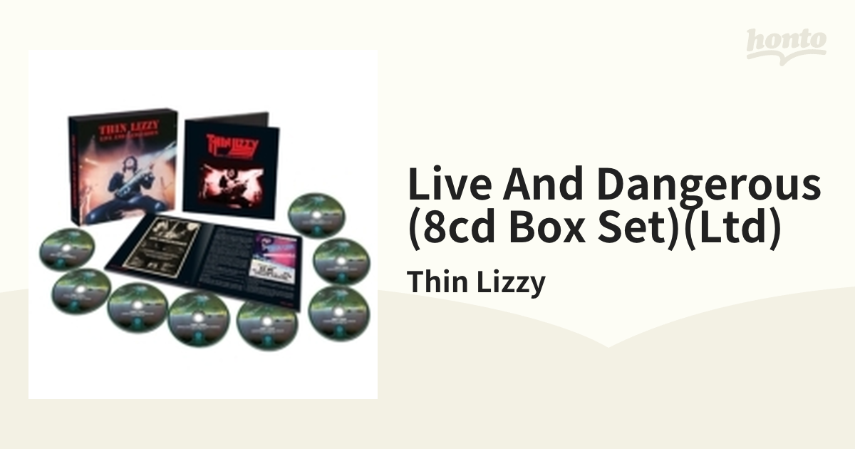 Thin Lizzy・シンリジィ・ライブアンドデンジャラス8CDボックスセット