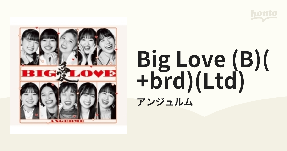 2022秋冬新作 枚数限定 限定盤 BIG LOVE 初回生産限定盤B アンジュルム