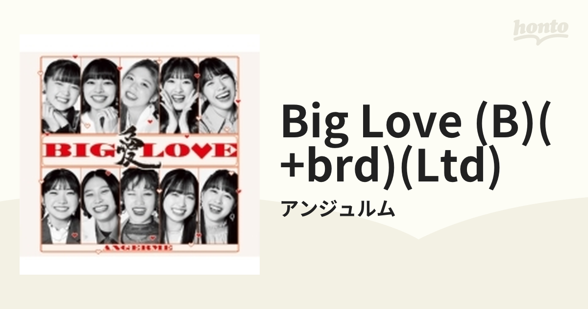 BIG LOVE 【初回生産限定盤B】(+Blu-ray)【CD】 3枚組/アンジュルム