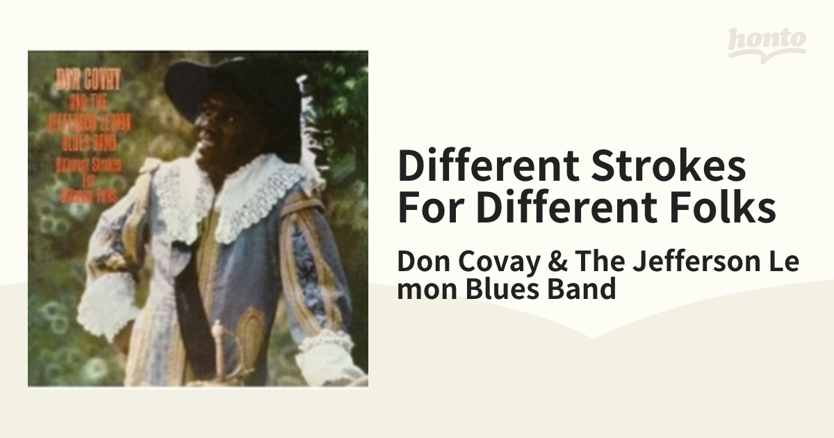 Different Strokes For Different Folks【CD】/Don Covay & The
