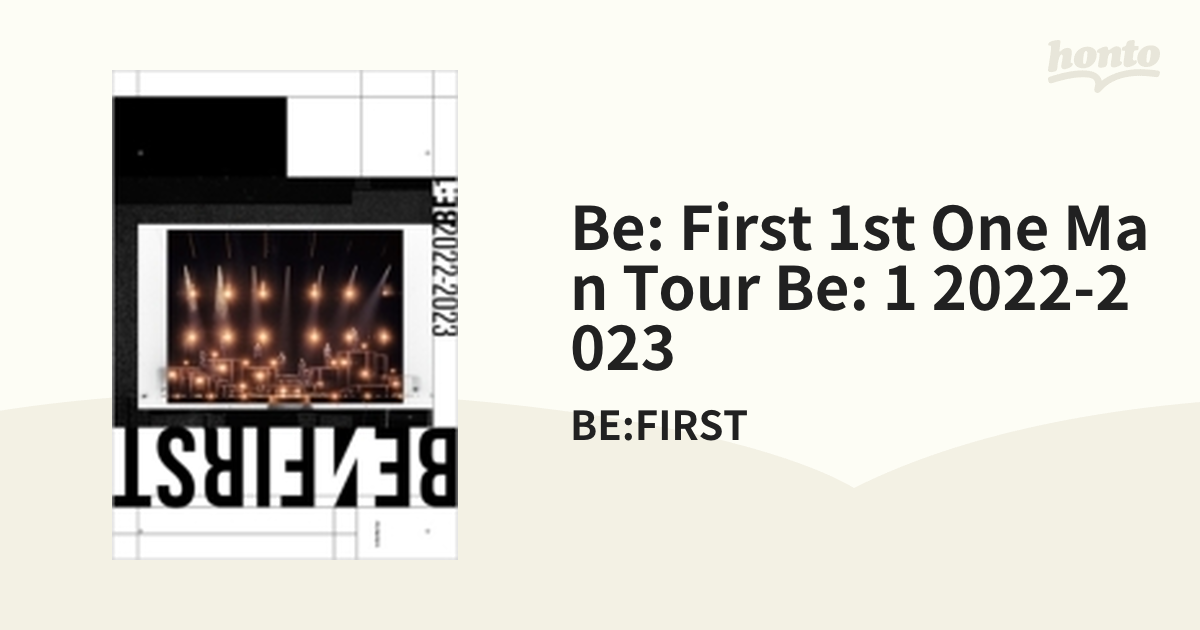 BE:FIRST 1st One Man Tour “BE:1” 2022-2023【ブルーレイ】 2枚組/BE