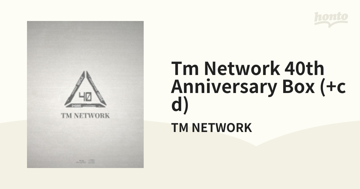 セール TM BOX」 NETWORK 40th TM Anniversary NETWORK「TM BOX TM DVD