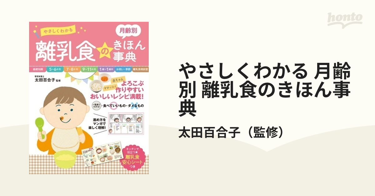 新発売】 やさしくわかる 離乳食のきほん辞典 月齢別 住まい+暮らし+