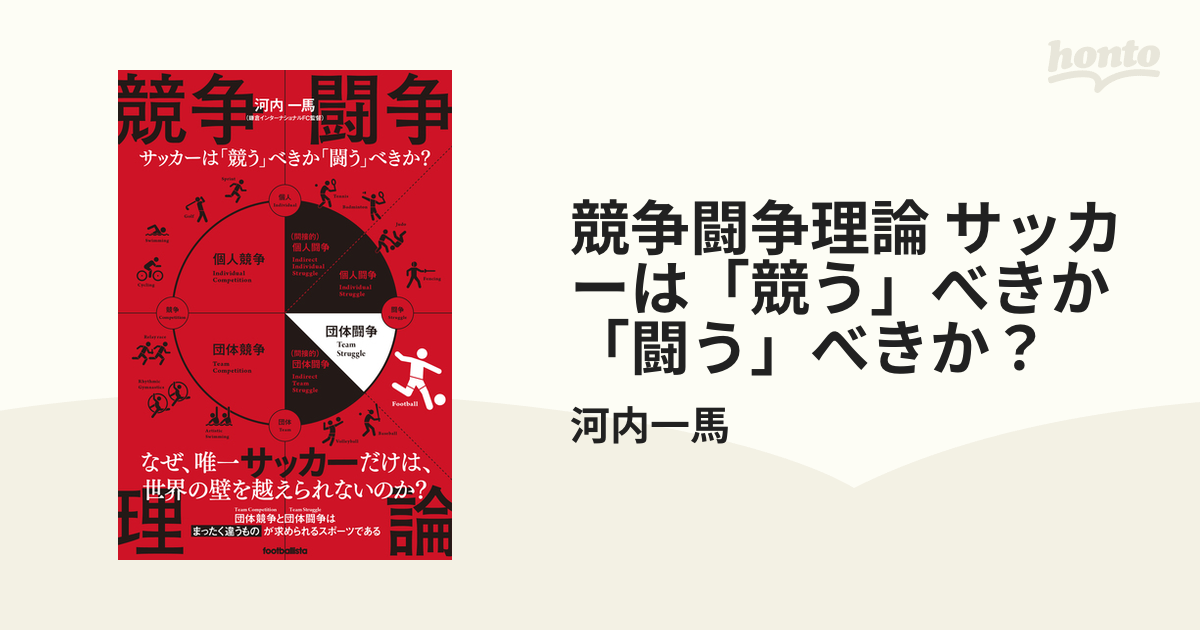 競争闘争理論 サッカーは「競う」べきか「闘う」べきか？ - honto電子