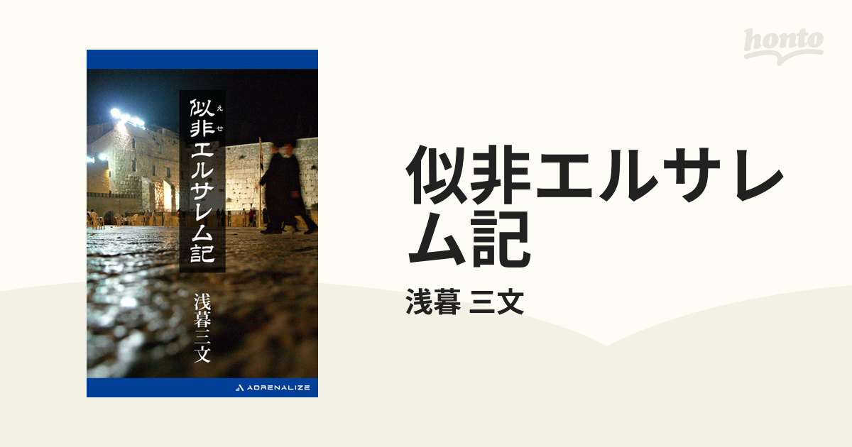 注目ブランドのギフト 似非エルサレム記 本